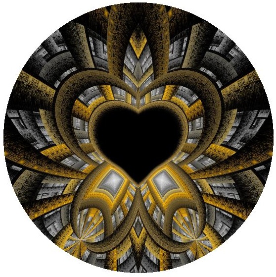 Heart Pinback Buttons and Stickers