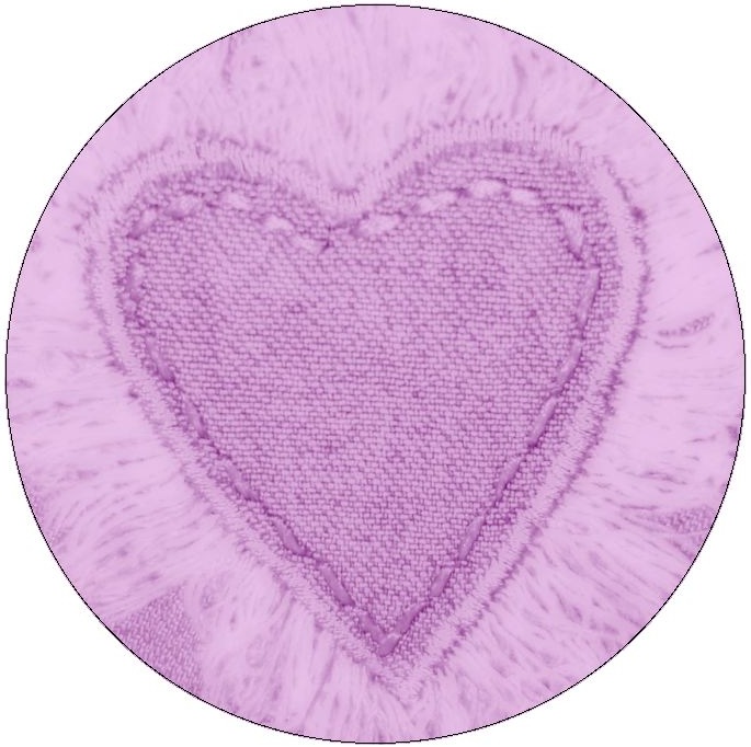 Heart Pinback Buttons and Stickers