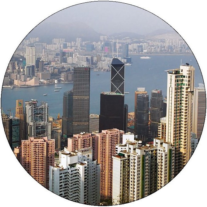 Hong Kong Pinback Buttons and Stickers