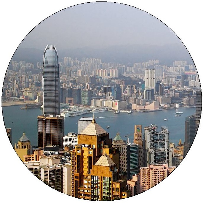 Hong Kong Pinback Buttons and Stickers