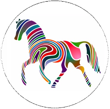 Horse Pinback Buttons and Stickers