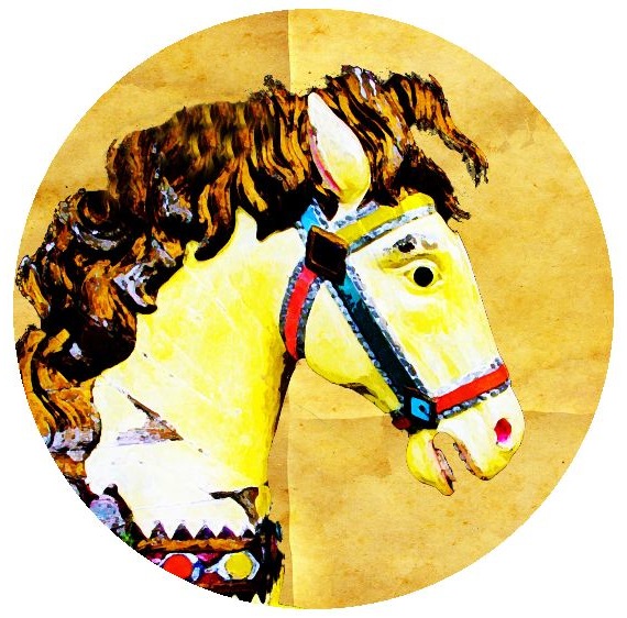 Horse Pinback Buttons and Stickers