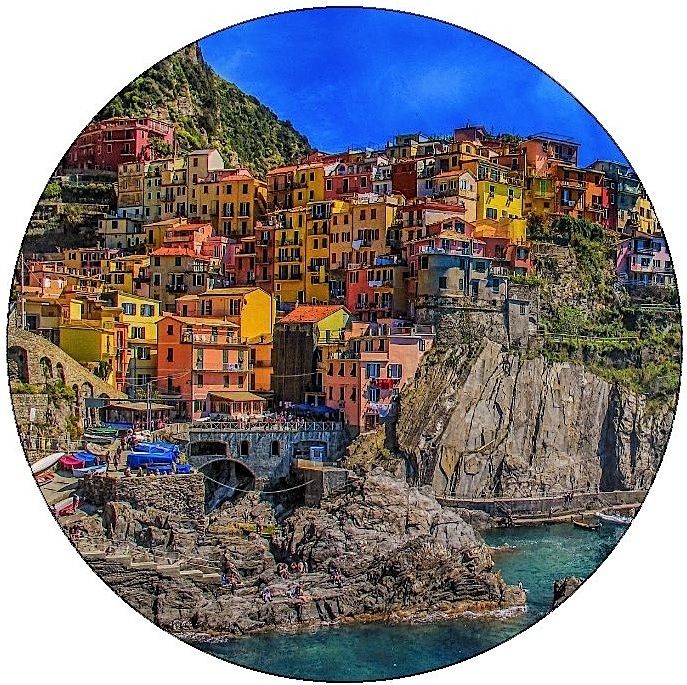 Town Pinback Buttons and Stickers