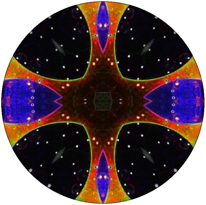 Kaleidoscope Pinback Buttons and Sticker