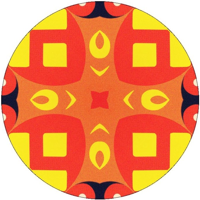 Kaleidoscope Pinback Buttons and Sticker