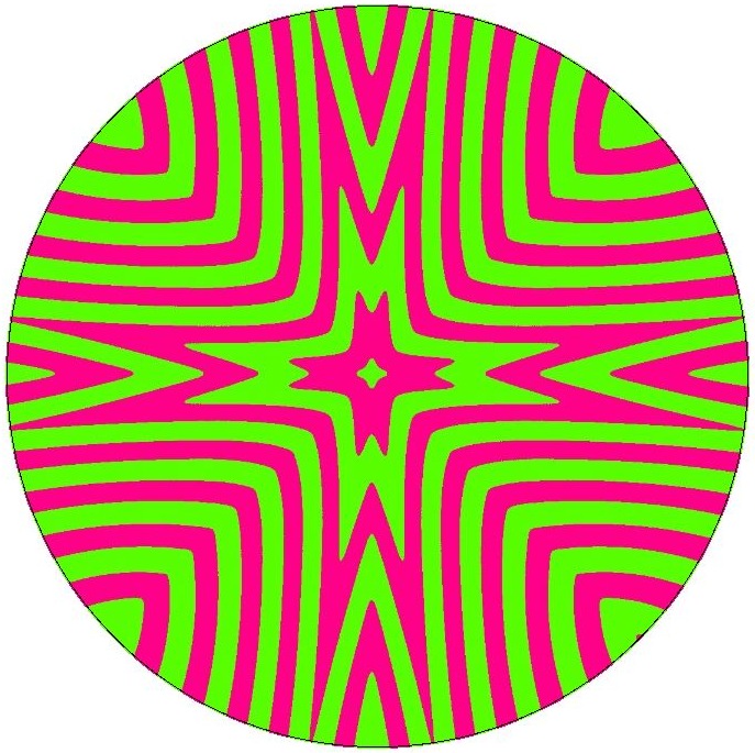 Kaleidoscope Pinback Buttons and Sticker