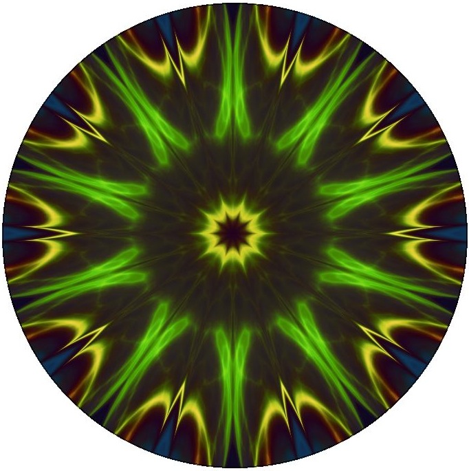 Kaleidoscope Pinback Buttons and Sticker