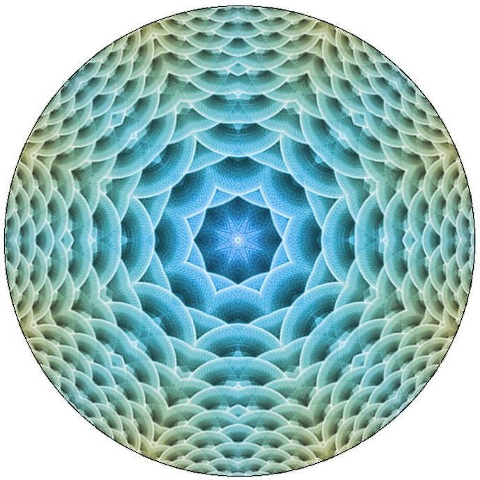 Kaleidoscope Pinback Buttons and Sticker