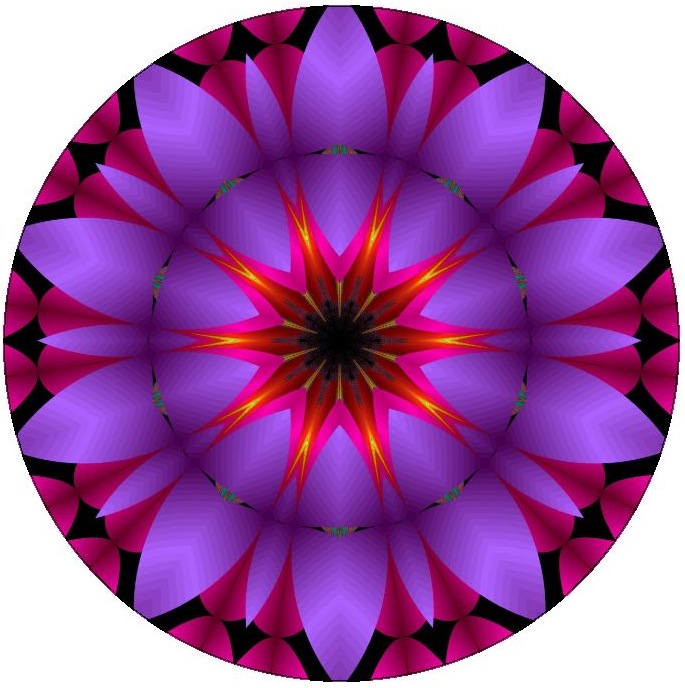 Kaleidoscope Pinback Buttons and Sticker