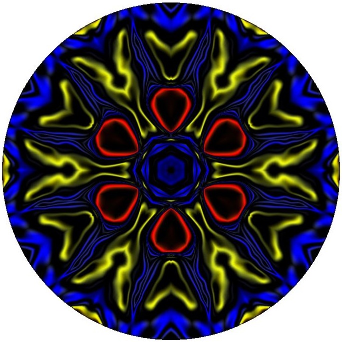 Kaleidoscope Pinback Buttons and Sticker