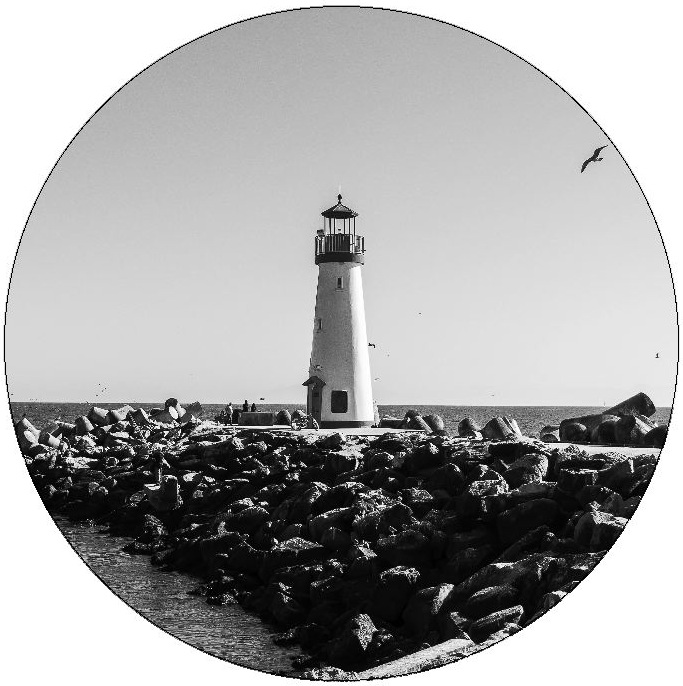 Lighthouse Pinback Buttons and Stickers