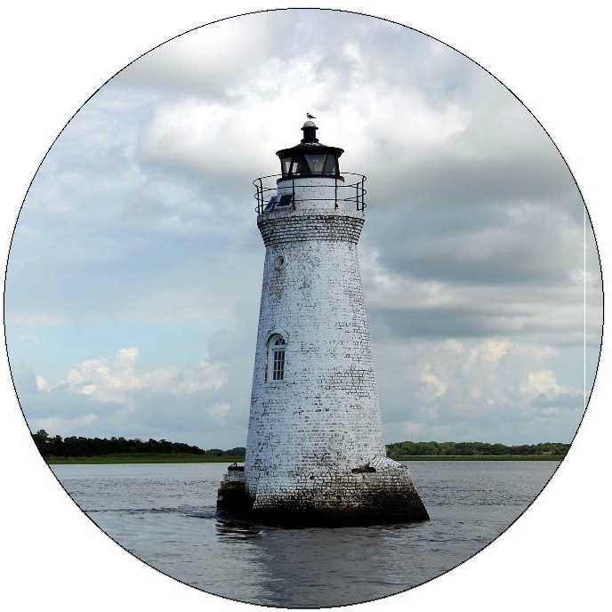 Lighthouse Pinback Buttons and Stickers