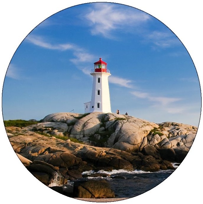 Lighthouse Pinback Buttons and Stickers