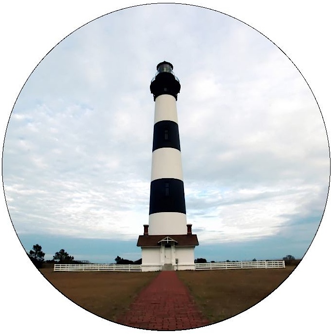 Lighthouse Pinback Buttons and Stickers