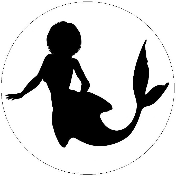 Mermaid Pinback Buttons and Stickers