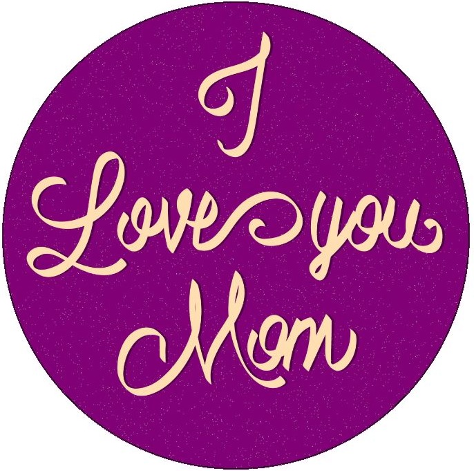 Mother's Day Pinback Buttons and Sticker