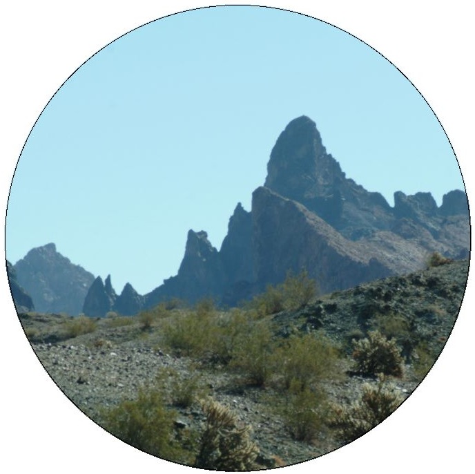 Needle Mountains Pinback Buttons and Stickers