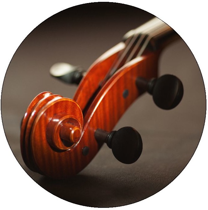 Violin Pinback Buttons and Stickers