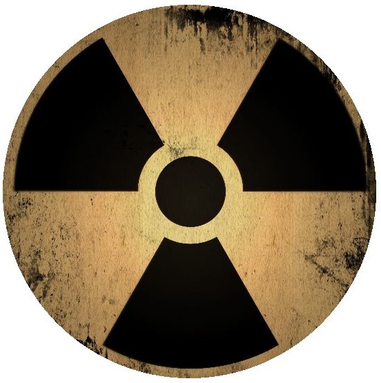 Nuclear Sign Pinback Button