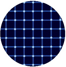Optical Illusion Pinback Button and Stickers