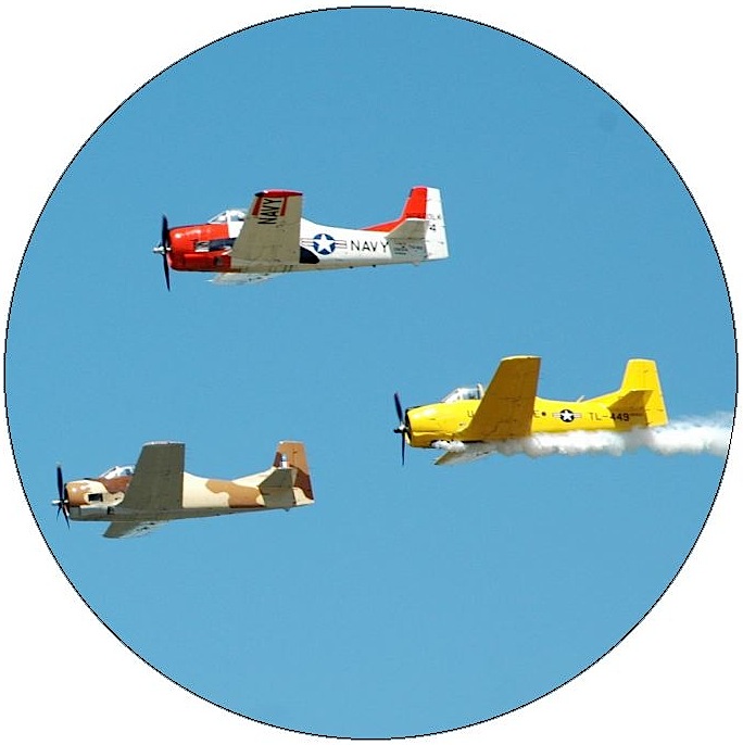 Plane Pinback Button and Stickers