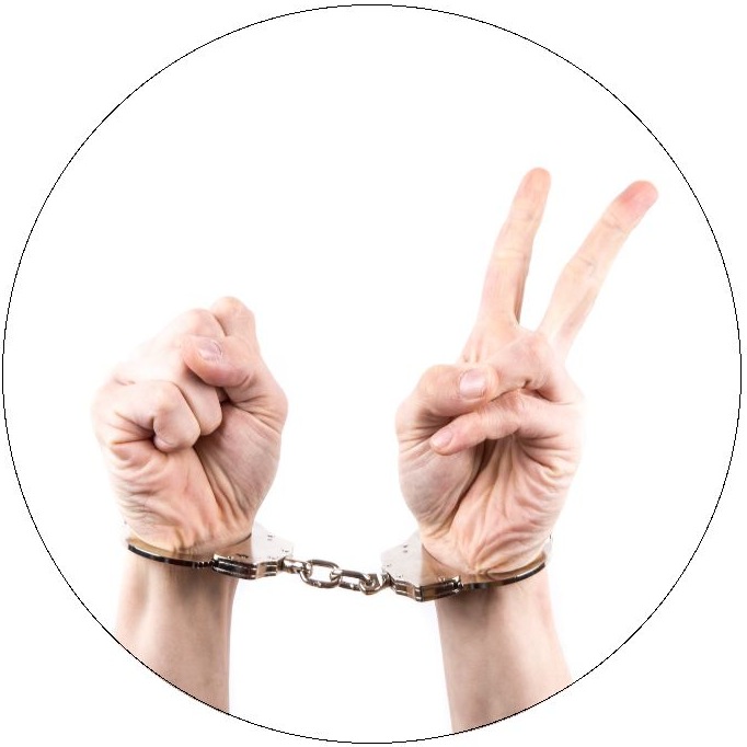 Prison And Jailhouse Pinback Buttons and Stickers