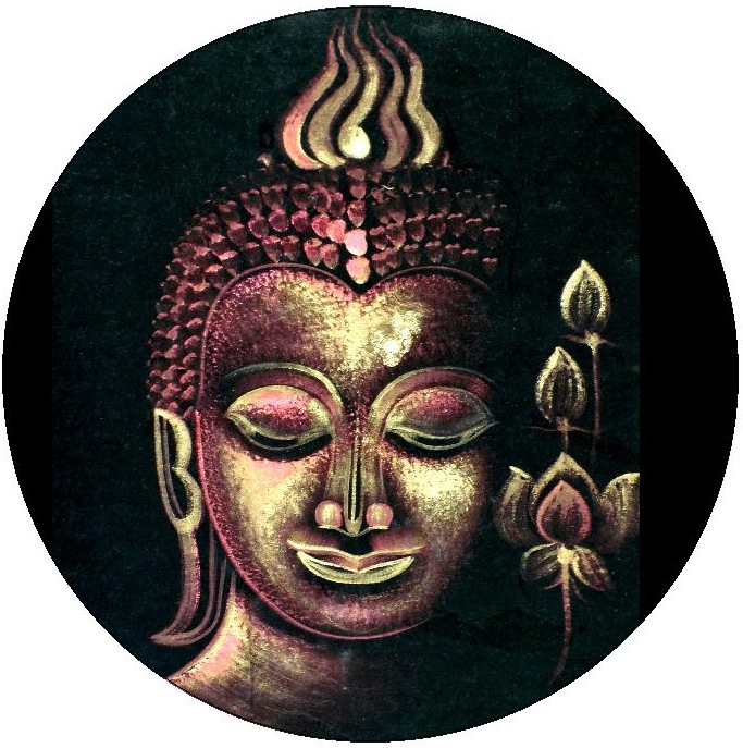Budda Pinback Buttons and Stickers