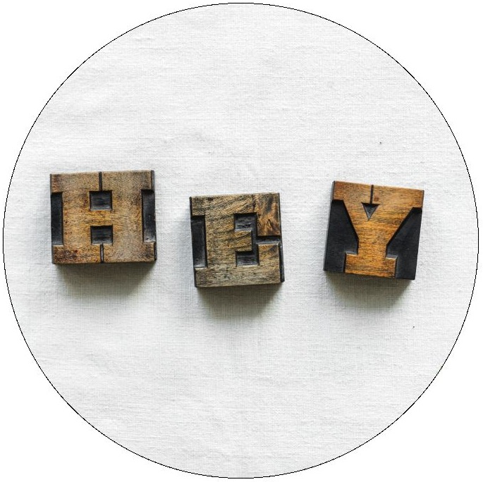 Scrabble Word Pinback Buttons and Stickers