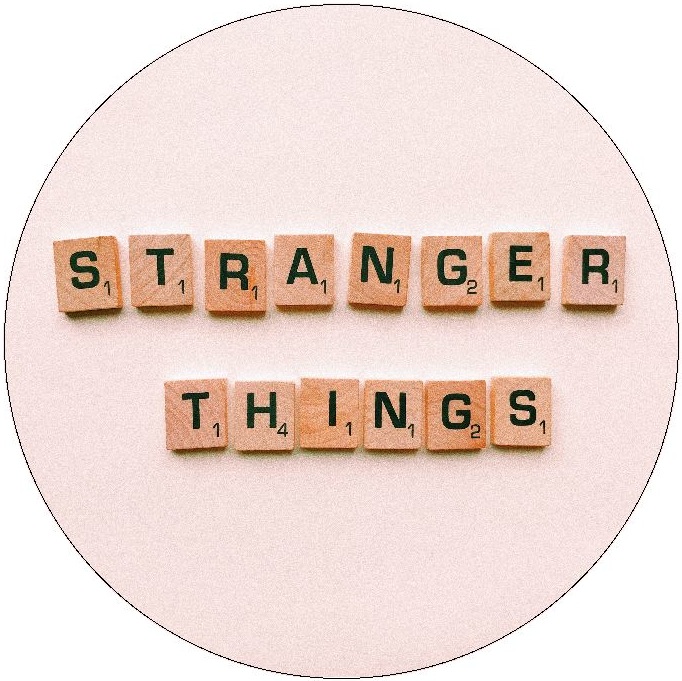 Scrabble Word Pinback Buttons and Stickers