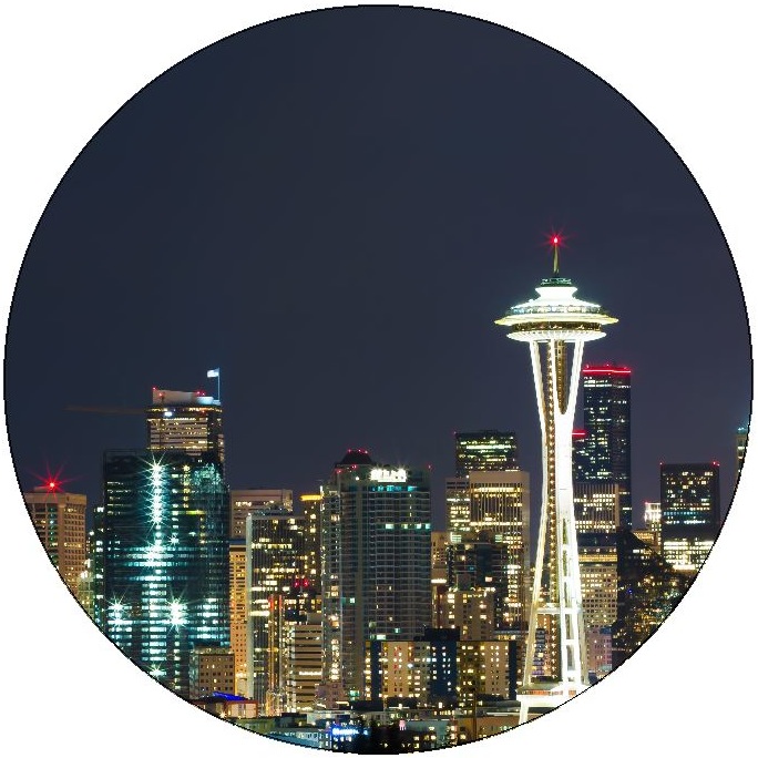 Seattle Pinback Button and Stickers