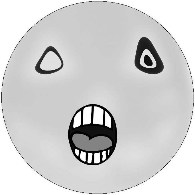 Smile Face Pinback Button and Stickers