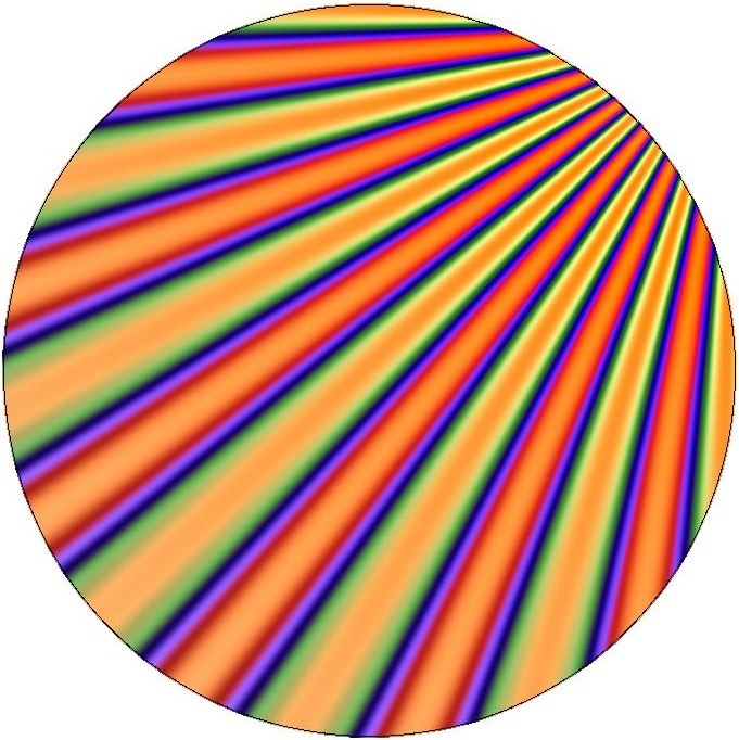Abtract Sunset Pinback Buttons and Stickers