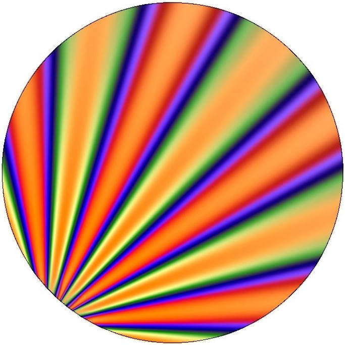 Abtract Sunset Pinback Buttons and Stickers