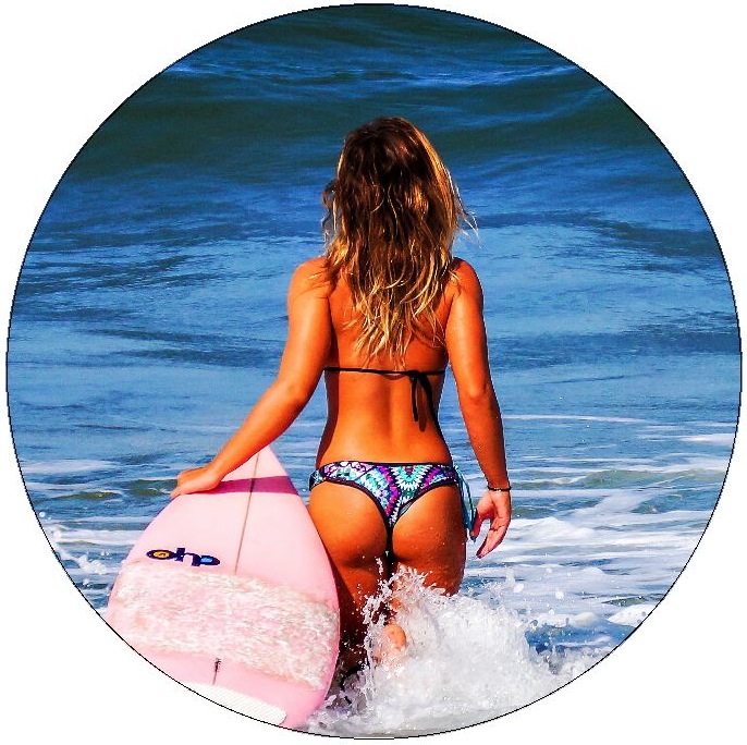 Surfing Pinback Buttons and Stickers