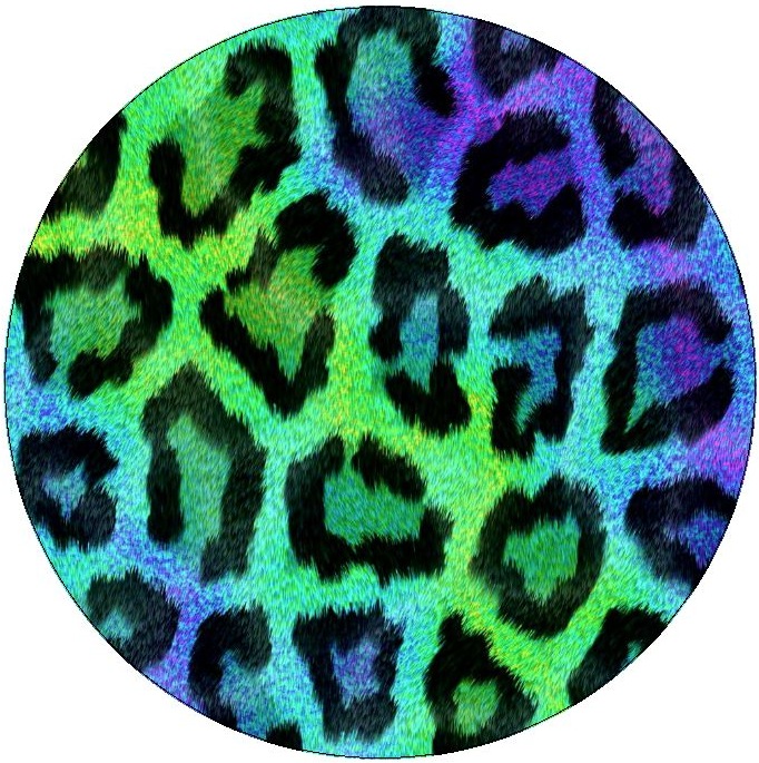 Leopard Skin Pinback Buttons and Stickers