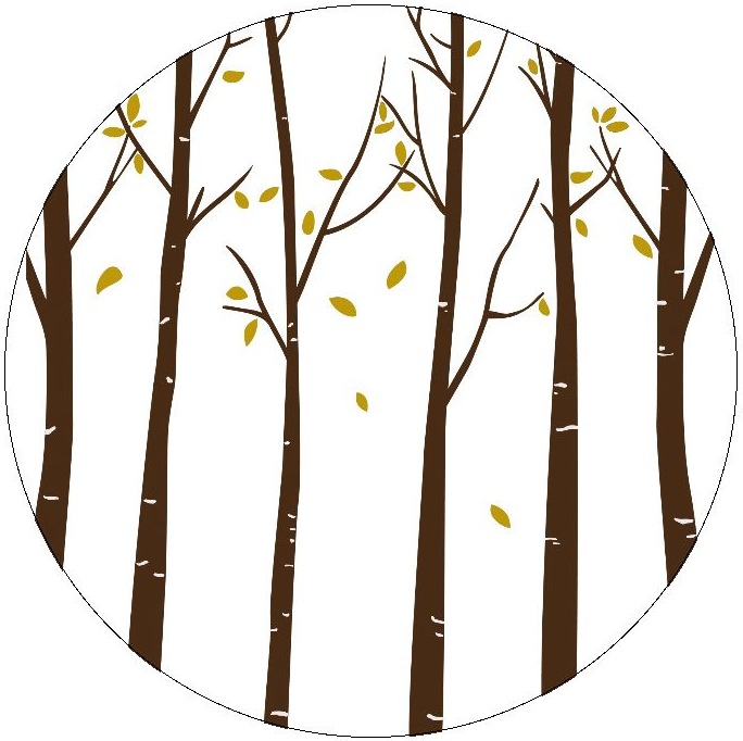 Trees Pinback Buttons and Stickers