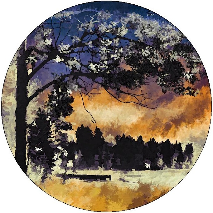 Trees Pinback Buttons and Stickers