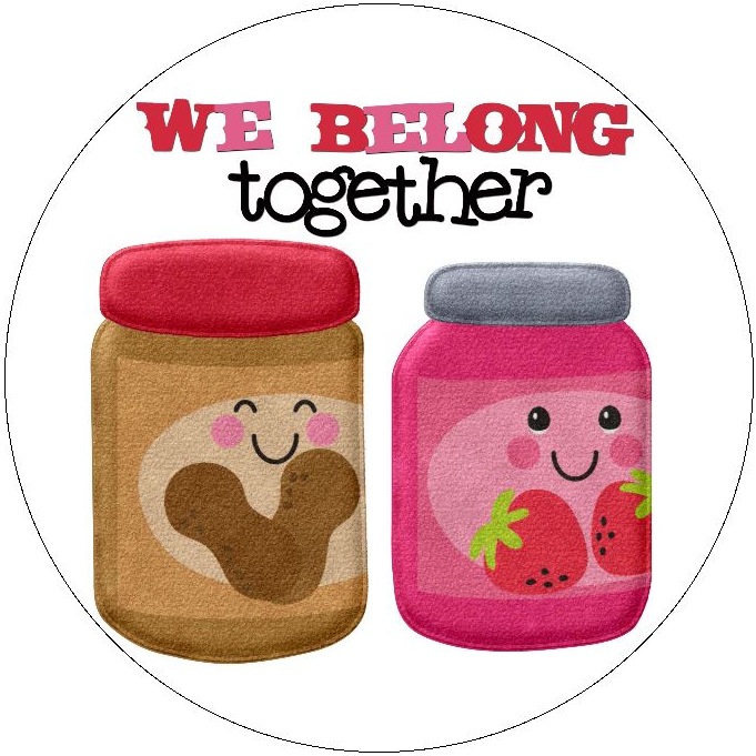 Valentine Pinback Buttons and Stickers