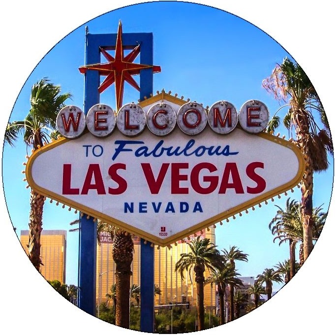 Las Vegas Pinback Buttons and Stickers