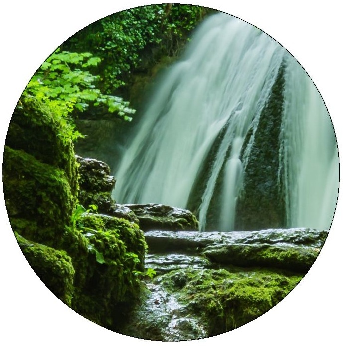 Waterfall Pinback Buttons and Stickers