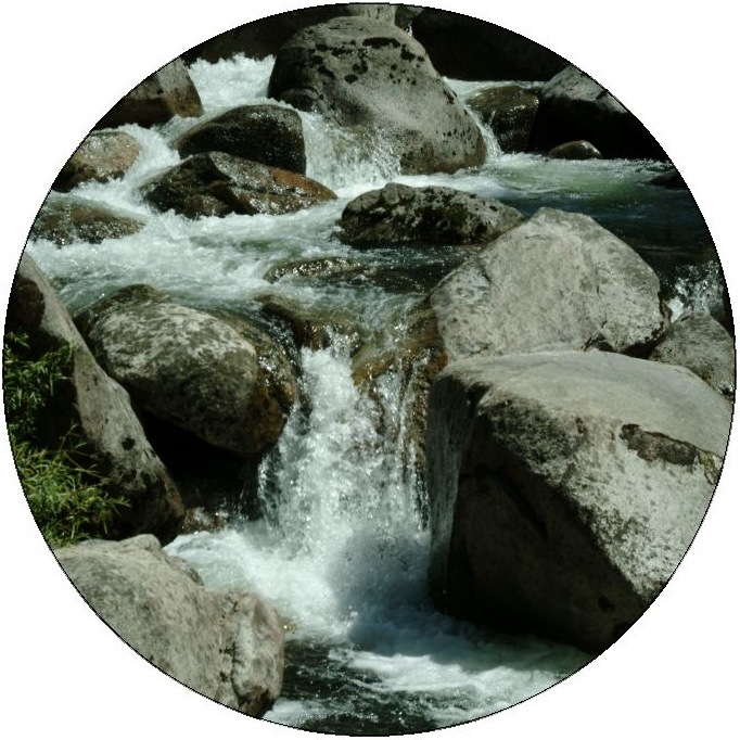 Waterfall Pinback Buttons and Stickers