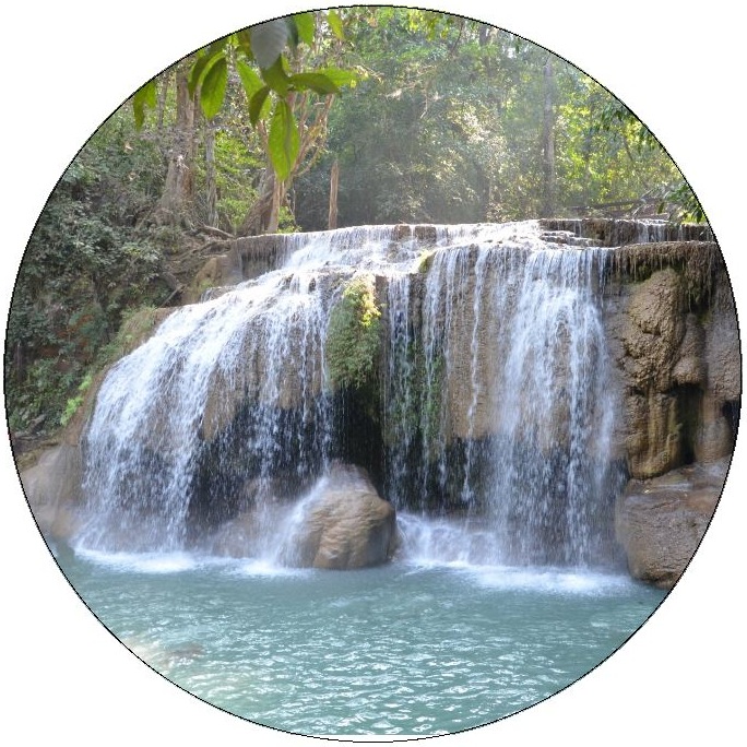 Waterfall Pinback Buttons and Stickers