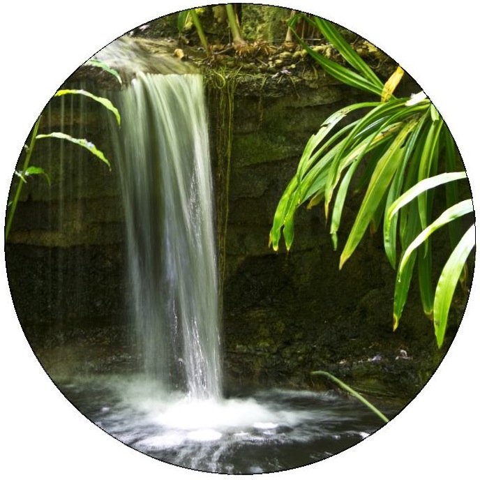 Waterfall Pinback Buttons and Stickers