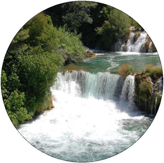 Waterfall Pinback Buttons and Stickers