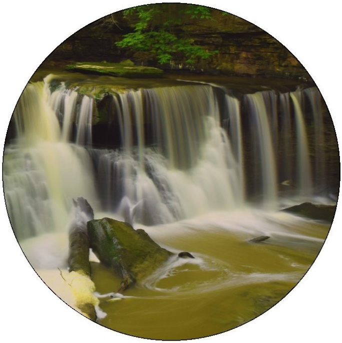 Waterfall Pinback Buttons and Stickers