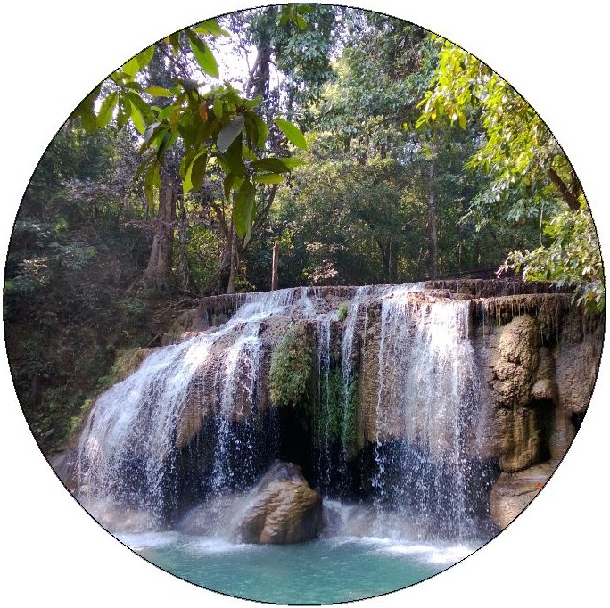 Waterfall Pinback Buttons and Stickers