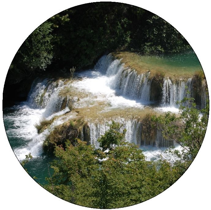 Waterfall Pinback Buttons and Stickers