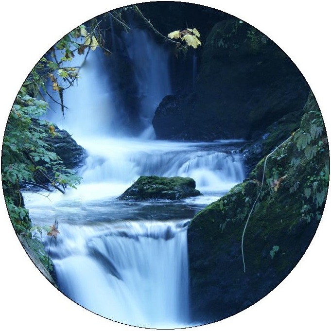 Waterfall Pinback Buttons and Stickers