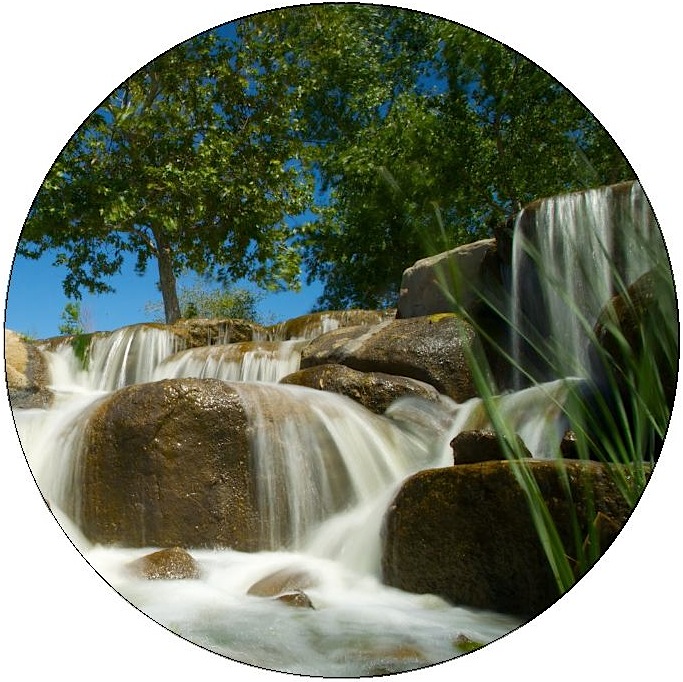 Waterfall Pinback Buttons and Stickers