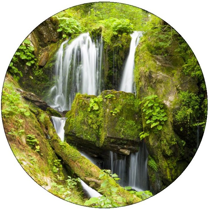 Waterfall Pinback Buttons and Stickers